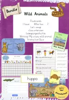 Vorschau - Stundenentwürfe - (Bundle) Unterrichtseinheit "Wild Animals" - Deckblatt