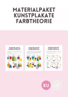 Vorschau - Poster - Materialpaket Kunstplakate Farbtheorie - Deckblatt