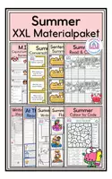 Vorschau - Arbeitsblätter - Summer - Sparpaket (Sekundarstufe 1) - Deckblatt