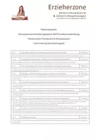 Vorschau - Stundenentwürfe - Materialpaket: Kompetenzentwicklungspläne KEP Erzieherausbildung Fachschule Fachbereich Sozialwesen Fachrichtung Sozialpädagogik - Deckblatt