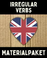 Vorschau - Arbeitsblätter - Irregular Verbs / Unregelmäßige Verben - Wachsendes Materialpaket - Deckblatt