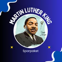 Vorschau - Unterrichtsreihen - Martin Luther King Sparpaket: Bürgerrechtsbewegung & „I Have a Dream“-Rede Klasse 5–9 - Deckblatt