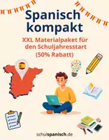 Vorschau - Unterrichtsreihen - Spanisch kompakt – Das große Materialpaket für den Schuljahresstart - Deckblatt