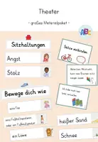 Vorschau - Spiele - Theater : großes Materialpaket - Deckblatt
