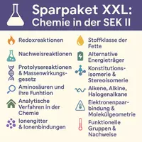Vorschau - Stundenentwürfe - 🧪 Sparpaket XXL: Chemie SEK II – Das Komplettpaket für den anspruchsvollen Chemieunterricht - Deckblatt