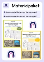 Vorschau - Arbeitsblätter - Materialpaket - Geometrische Ornamente Teil 1 + 2 - Deckblatt