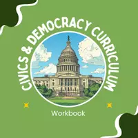 Vorschau - Unterrichtsreihen - Materialpaket: Teaching Democracy & Rights – 10+ English Workbooks (Grades 5–9) | Bilingualer Politikunterricht - Deckblatt