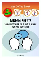Vorschau - Arbeitsblätter - TANDEM SHEETS BEGINNERS - TANDEMBÖGEN UNTERSTUFE (XL Materialpaket) - Deckblatt