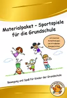 Vorschau - Stundenentwürfe - Materialpaket - Sportspiele für die Grundschule - Deckblatt