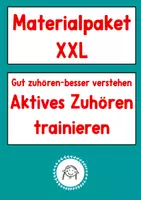 Vorschau - Stundenentwürfe - Bundle: Zuhören trainieren - Deckblatt