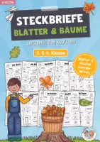 Vorschau - Arbeitsblätter - Mega-Bundle: Steckbriefe Bäume & Blätter (12 Arbeitsblätter) - Deckblatt