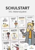 Vorschau - Arbeitsblätter - Schulstart: XXL Materialpaket für den Schuljahresstart (Grundschule / Sek 1) - Deckblatt