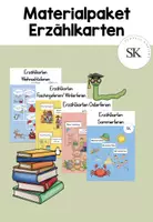 Vorschau - Bildkarten - Materialpaket Erzählkarten - Deckblatt