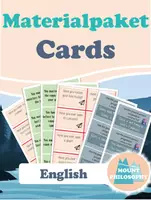 Vorschau - Arbeitsblätter - Cards English / everything - Deckblatt