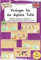 Vorschau - Präsentationen/Tafelbilder - (Growing Bundle) Vorlagen für die digitale Tafel im Englischunterricht - Deckblatt