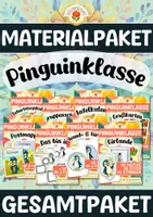 Vorschau - Arbeitsblätter - Materialpaket - Pinguinklasse (Gesamtpaket) - Deckblatt