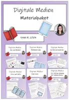 Vorschau - Stundenentwürfe - Materialpaket Digitale Medien - Deckblatt