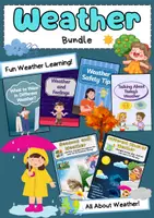 Vorschau - Arbeitsblätter - Weather Bundle Englischunterricht - Deckblatt