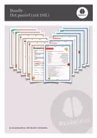 Vorschau - Arbeitsblätter - Bundle - Het Passief - Deckblatt