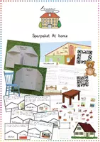 Vorschau - Arbeitsblätter - At home: Sparpaket (Flipbook, Lesespur & Faltbuch) - Englisch - Kl. 3 - Deckblatt