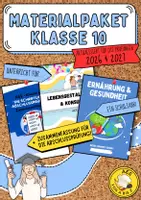 Vorschau - Arbeitsblätter - AES Klasse 10: Gesamtes Schuljahr + Zusammenfassung für die schriftliche Abschlussprüfung - Materialpaket - Deckblatt