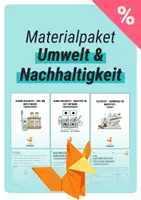 Vorschau - Arbeitsblätter - Umwelt & Nachhaltigkeit Materialpaket mit Experimenten, Arbeitsblättern und Theorie - Deckblatt