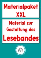 Vorschau - Stundenentwürfe - Bundle: Material zum Gestalten des Lesebandes (BISS) - Deckblatt