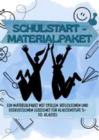 Vorschau - Arbeitsblätter - Materialpaket zum Schulstart - Spielerisch Erwartungen entdecken - Deckblatt