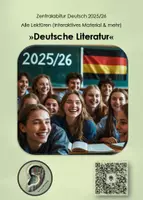 Vorschau - Arbeitsblätter - Zentralabitur Deutsch 2025/26 - Alle Lektüren (Interaktives Material & mehr) - Deckblatt