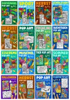 Vorschau - Arbeitsblätter - Wachsendes XXL Pop Art Materialpaket - Deckblatt