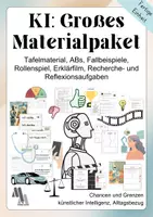 Vorschau - Stundenentwürfe - Großes Materialpaket: Künstliche Intelligenz (KI) - Deckblatt