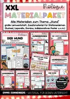 Vorschau - Mal- und Bastelvorlagen - XXL - Materialpaket: Der Hund - Deckblatt