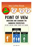 Vorschau - Arbeitsblätter - POINT OF VIEW / NARRATIVE PERSPECTIVES (XL Materialpaket zur Erzählperspektive) - Deckblatt