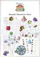 Vorschau - Arbeitsblätter - Geometrische Körper: Sparpaket - Mathe - Kl. 2-4 (Heft, Escape Room & Digital) - Deckblatt