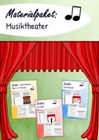 Vorschau - Arbeitsblätter - Materialpaket: Musiktheater - Oper vs. Musical - Deckblatt
