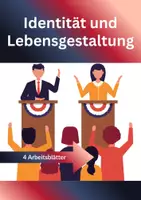 Vorschau - Arbeitsblätter - Materialpaket Identität und Lebensgestaltung 👩🏫 Jugendliche, Migration & Digitale Medien - Deckblatt