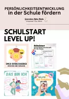 Vorschau - Arbeitsblätter - Materialpaket - Schulstart Level Up! - Deckblatt