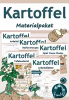 Vorschau - Arbeitsblätter - Kartoffel Grundschule (Klasse 2/3) – Materialpaket mit Arbeitsblättern & Arbeitsheft - Deckblatt