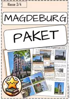 Vorschau - Arbeitsblätter - Magdeburg PAKET Sachsen Anhalt - Deckblatt