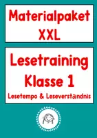 Vorschau - Stundenentwürfe - Bundle: Lesetraining Klasse 1 - Deckblatt