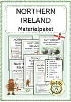 Vorschau - Arbeitsblätter - NORTHERN IRELAND - Materialpaket - Deckblatt