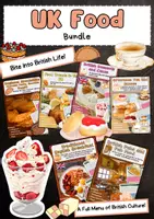 Vorschau - Arbeitsblätter - UK Food Bundle - Deckblatt