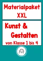 Vorschau - Stundenentwürfe - Bundle: Kunst und Gestalten - Deckblatt