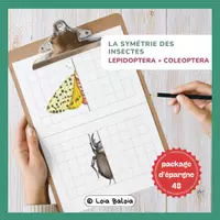 Aperçu - Feuilles d'exercices - La symétrie des insectes – Papillons & Coléoptères (Pack). - Page de couverture