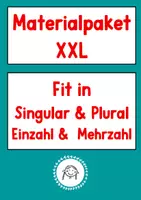 Vorschau - Stundenentwürfe - Bundle: Einzahl- Mehrzahl - Deckblatt