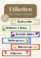 Vorschau - Anderer Materialtyp - Etiketten-Bündel für Maxibriefkartons - Deckblatt