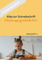 Vorschau - Unterrichtsreihen - Alles zur Schreibschrift (Schulausgangsschrift SAS) - Deckblatt