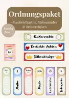 Vorschau - Anderer Materialtyp - Ordnungs-Paket - Deckblatt