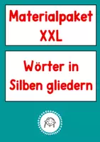 Vorschau - Stundenentwürfe - Bundle: Wörter in Silben gliedern - Deckblatt