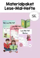 Vorschau - Arbeitsblätter - Lese-Mal-Hefte Materialpaket - Deckblatt